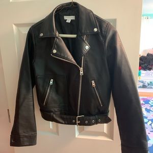 Top shop leather jacket